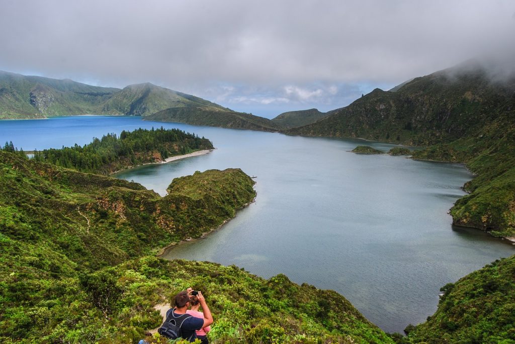 Azores lagoon