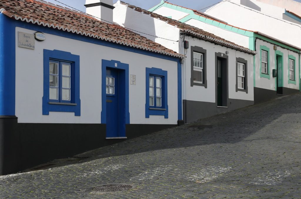 Houses on Terceira